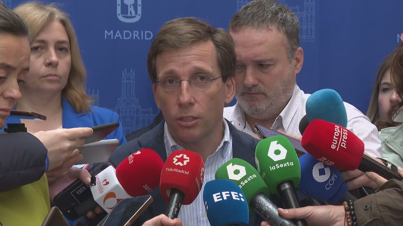 Almeida: "La situación por la lluvia en Madrid es estable pero no descartamos decisiones en cualquier momento"