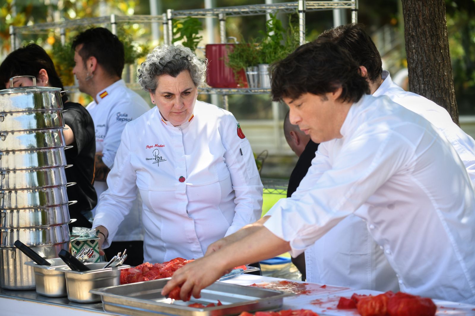 La chef Pepa Múñoz