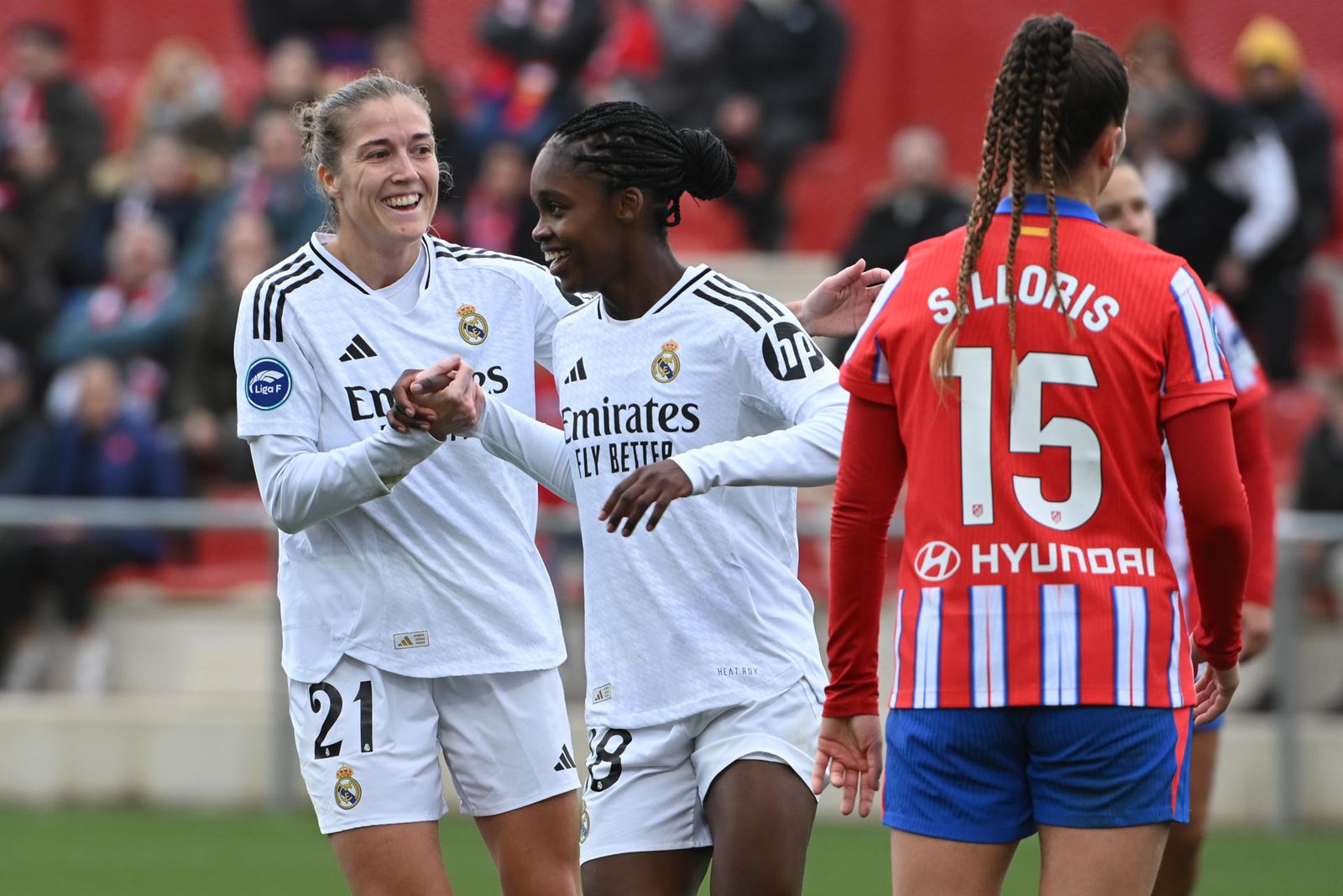 Linda Caicedo ante el Atlético de Madrid