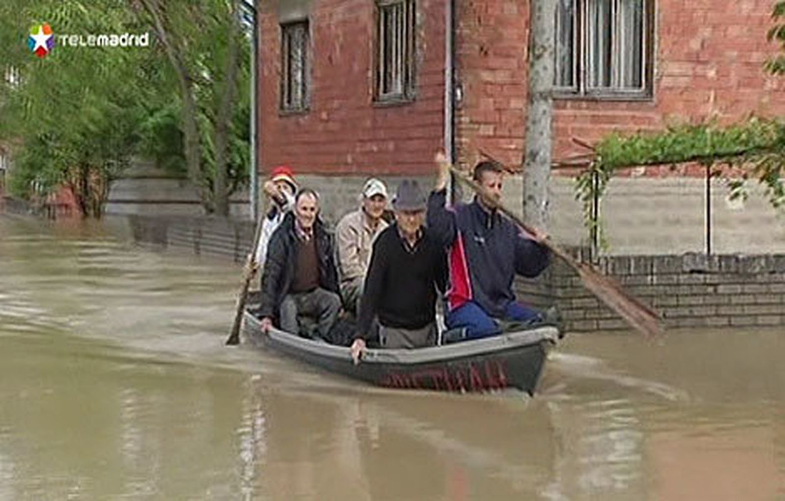 Inundaciones en Serbia
