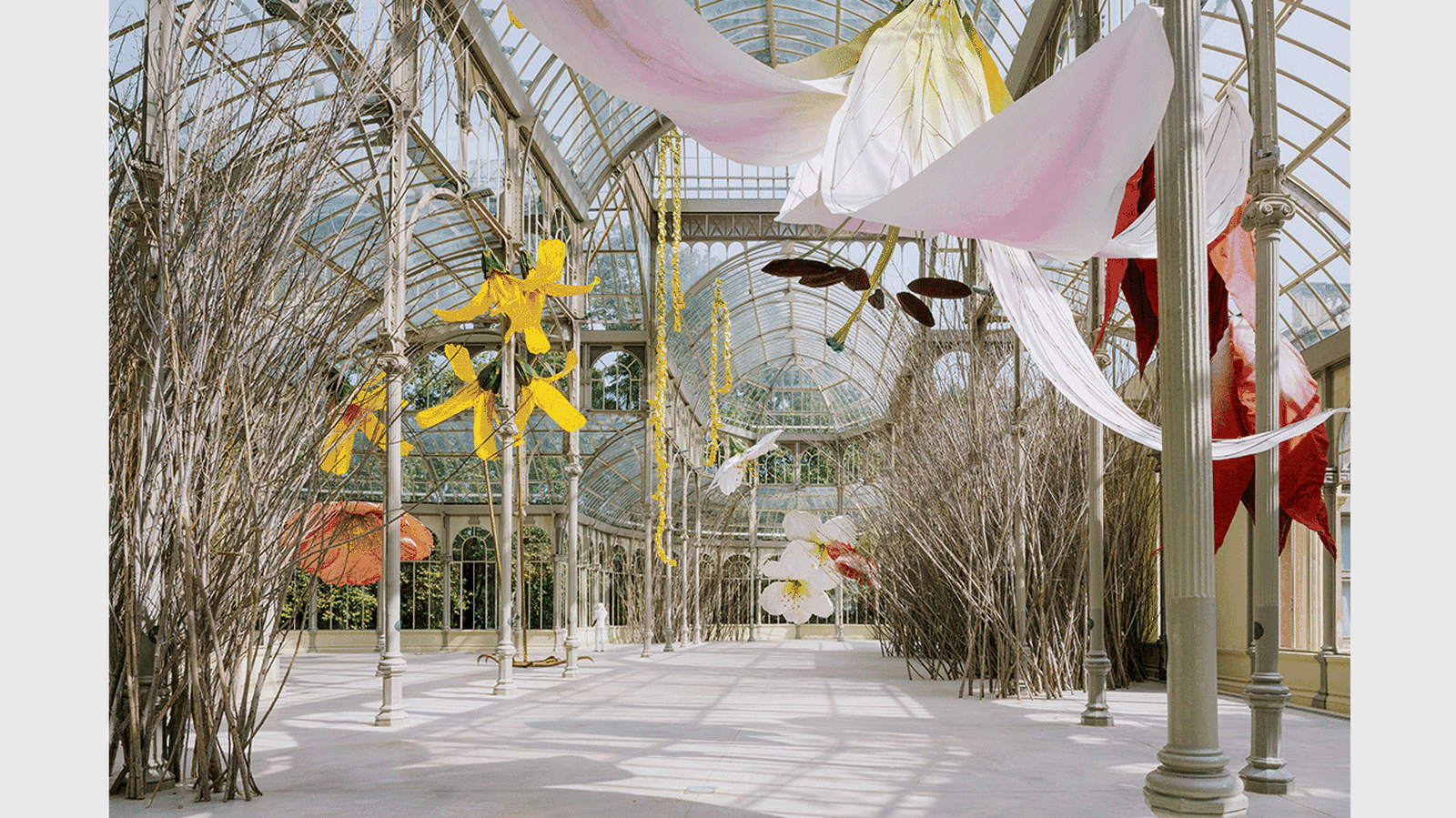 Exposición de Petrit Halilaj en el Palacio de Cristal, entre 2020 y 2021