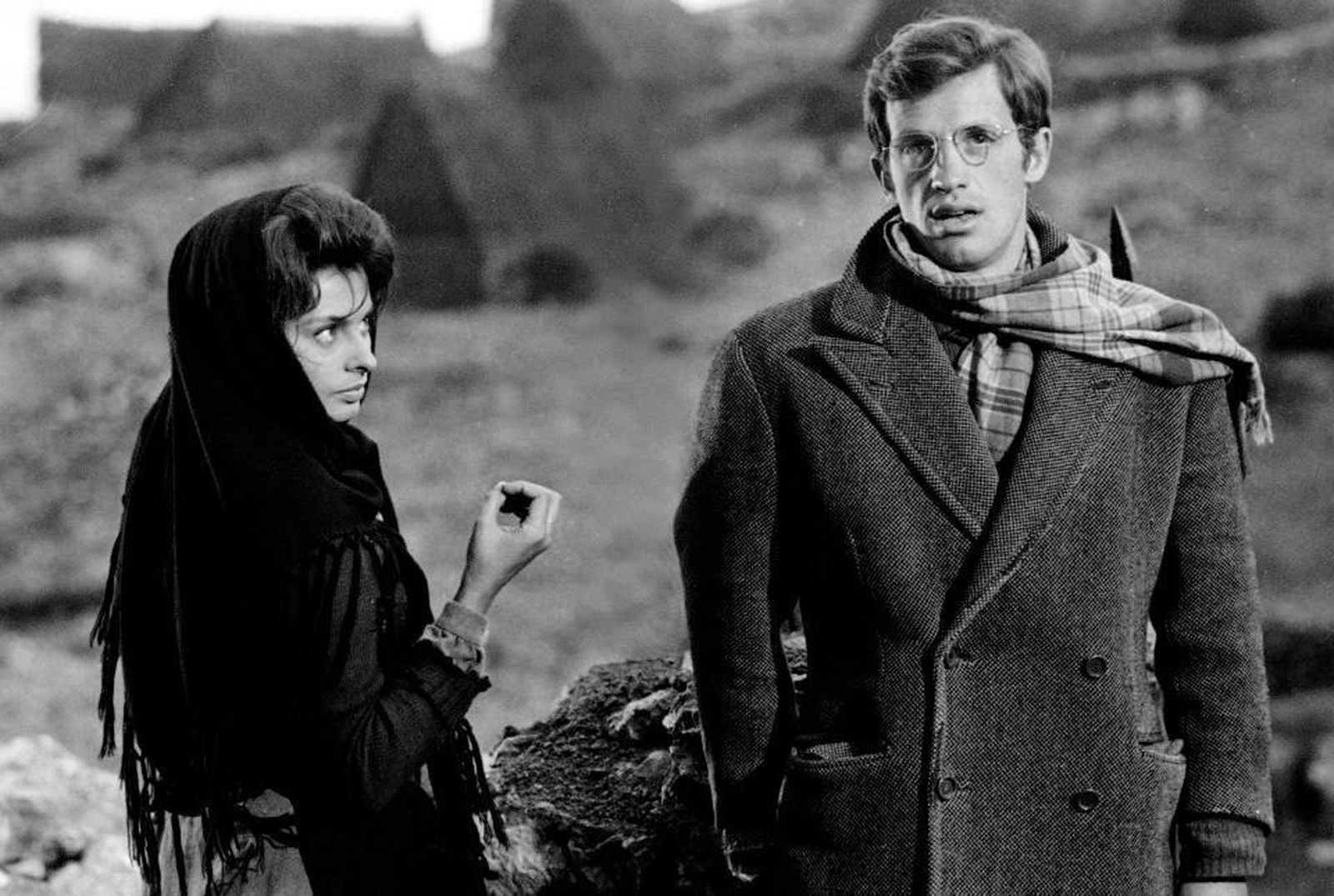 Escena de 'Dos mujeres' con Sofía Loren y Jean Paul Belmondo