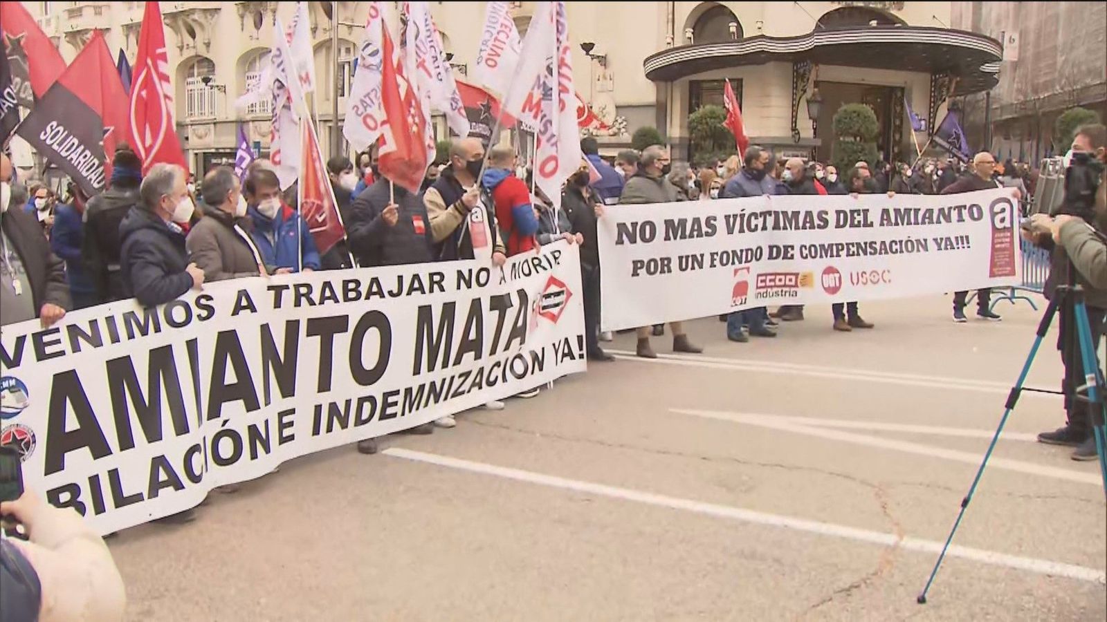 Trabajadores del Metro piden ayudas y protección por la exposición al amianto