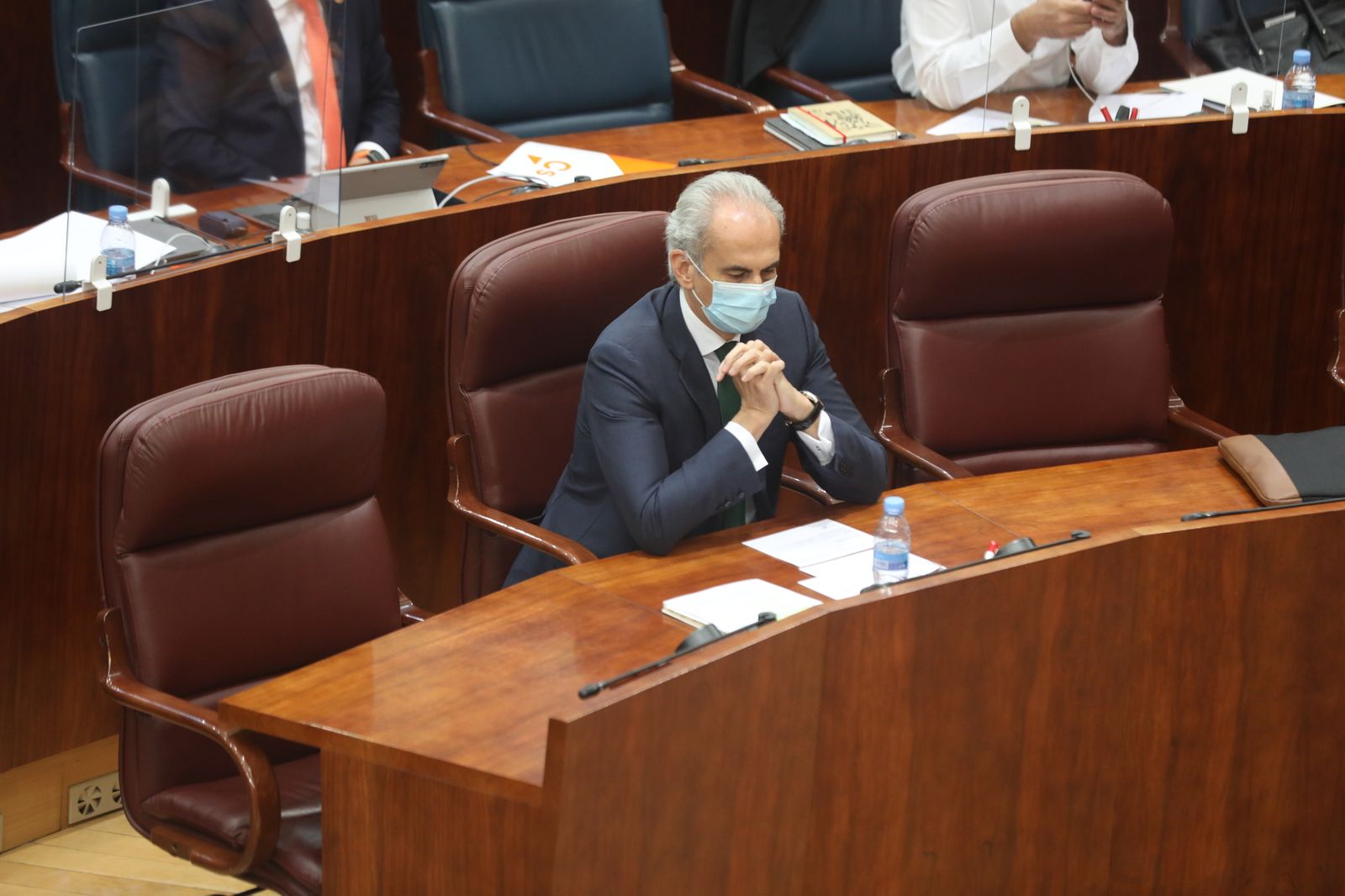 Enrique Ruiz Escudero, consejero de sanidad