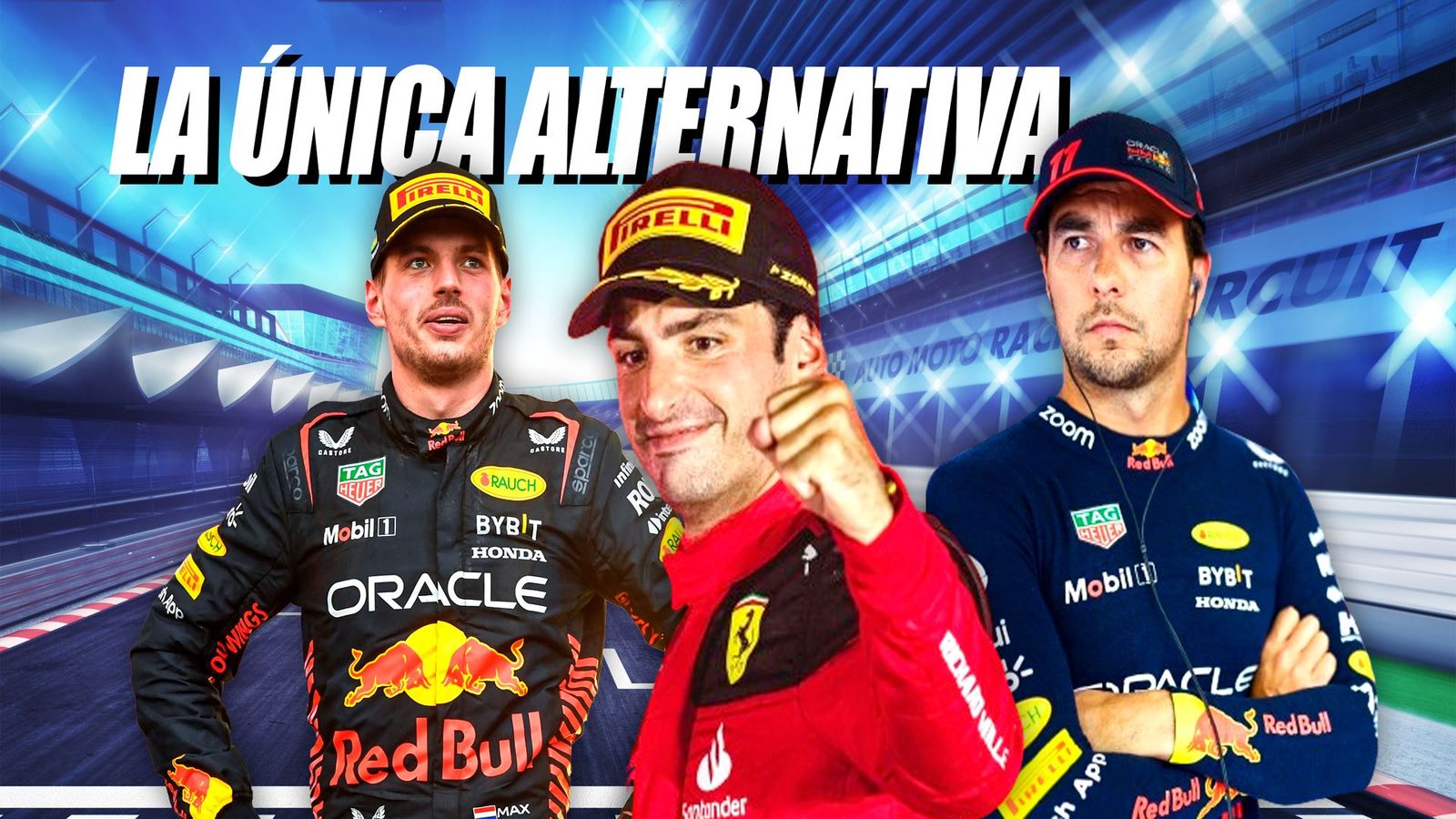 Carlos Sáinz es la alternativa a Verstappen en el GP de Japón