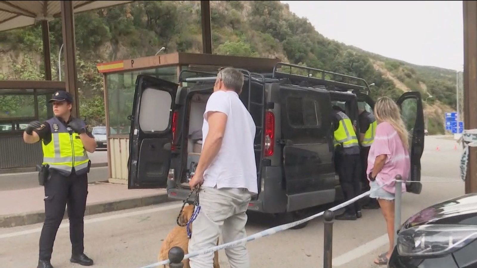 La Policía intensifica los controles aleatorios en las fronteras por la Cumbre de OTAN