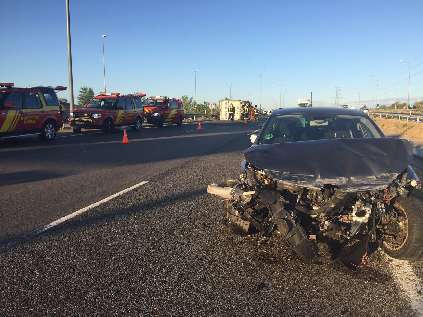Accidente en la M-50