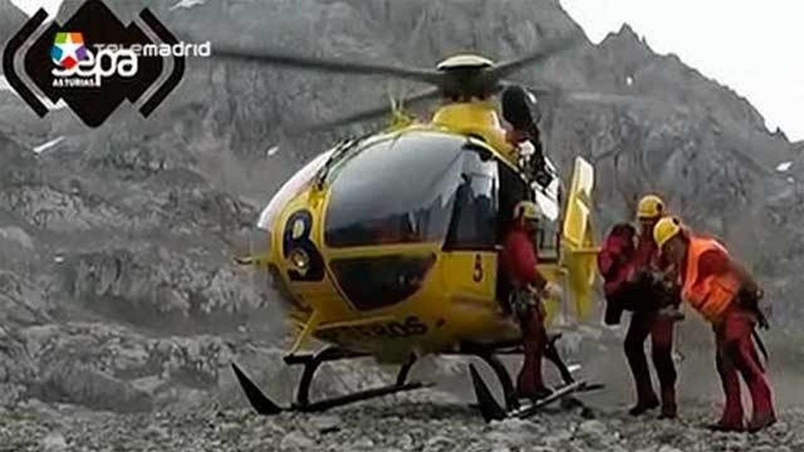 Rescatados 5 menores y un adulto de un grupo scout de Madrid heridos en Picos Europa