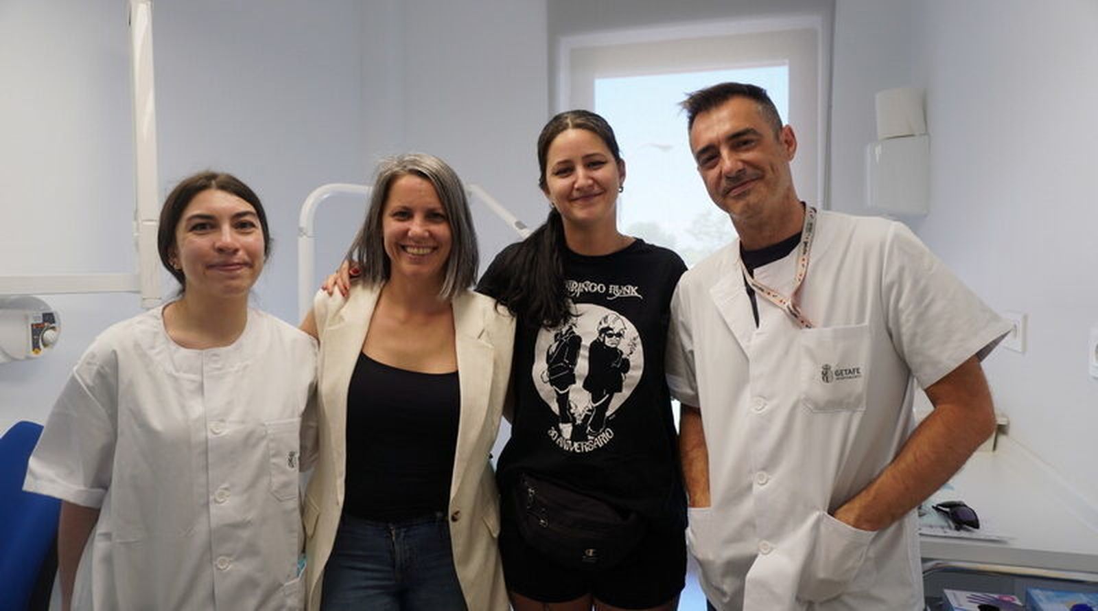 Equipo del servicio municipal de odontología de Getafe