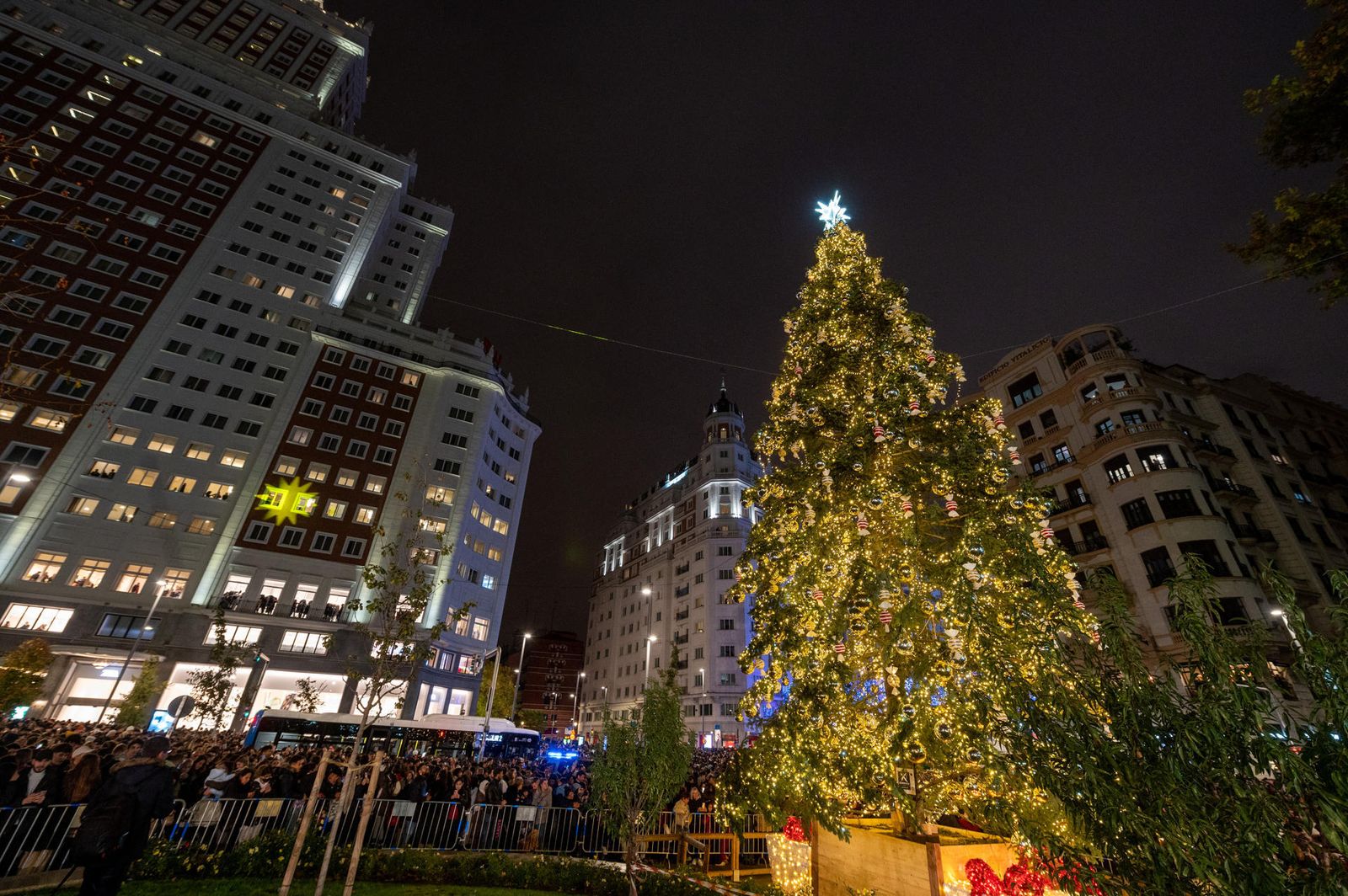 Las luces de Navidad en Madrid