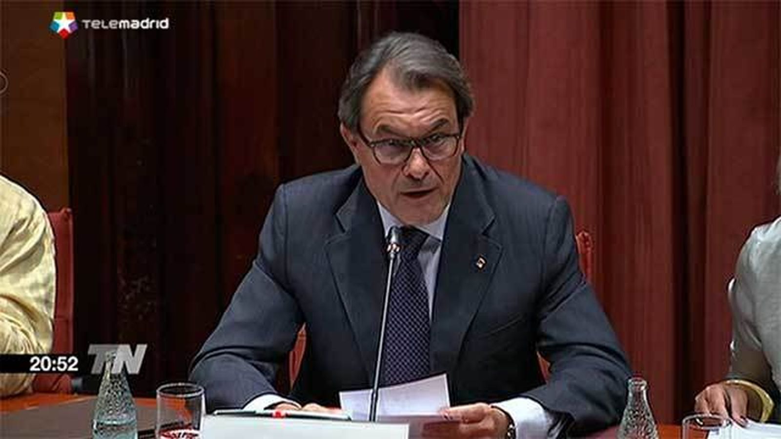 El presidente de la Generalitat, Artur Mas