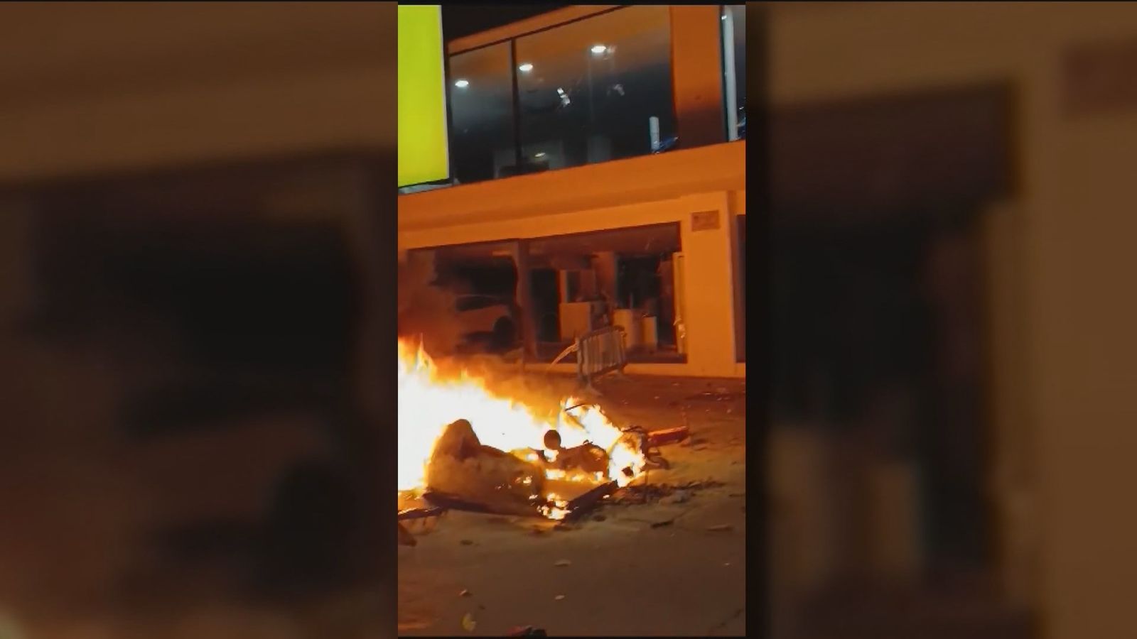 Actos vandálicos en Molins de Rei