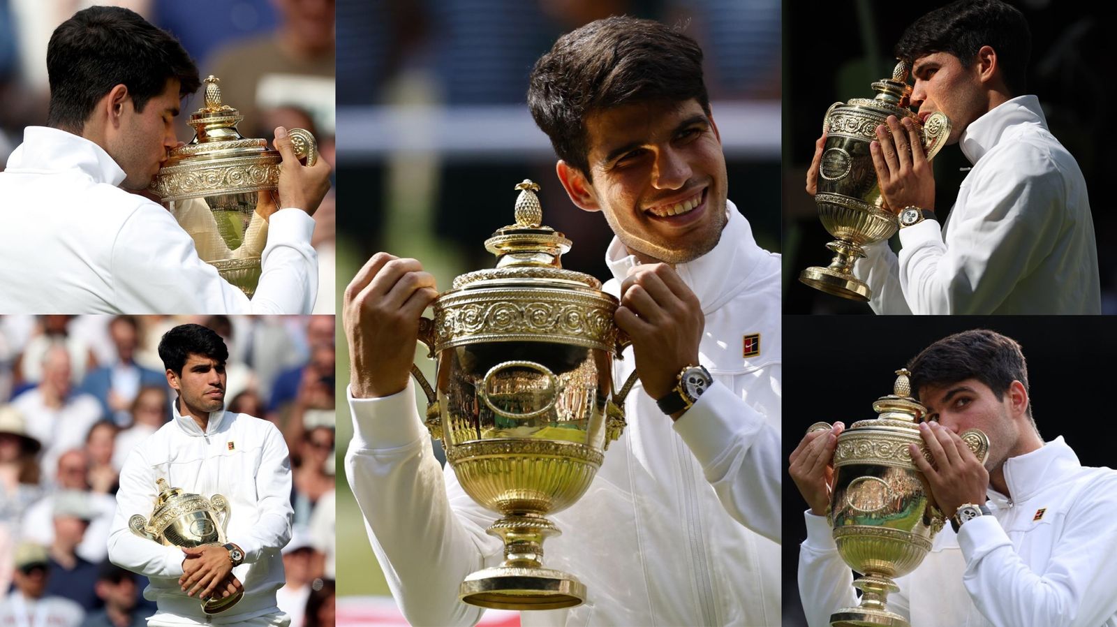 Alcaraz arroya a Djokovic