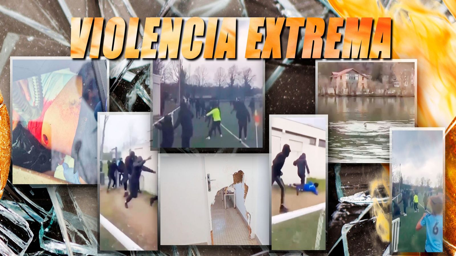 Brutal emboscada en el fútbol francés