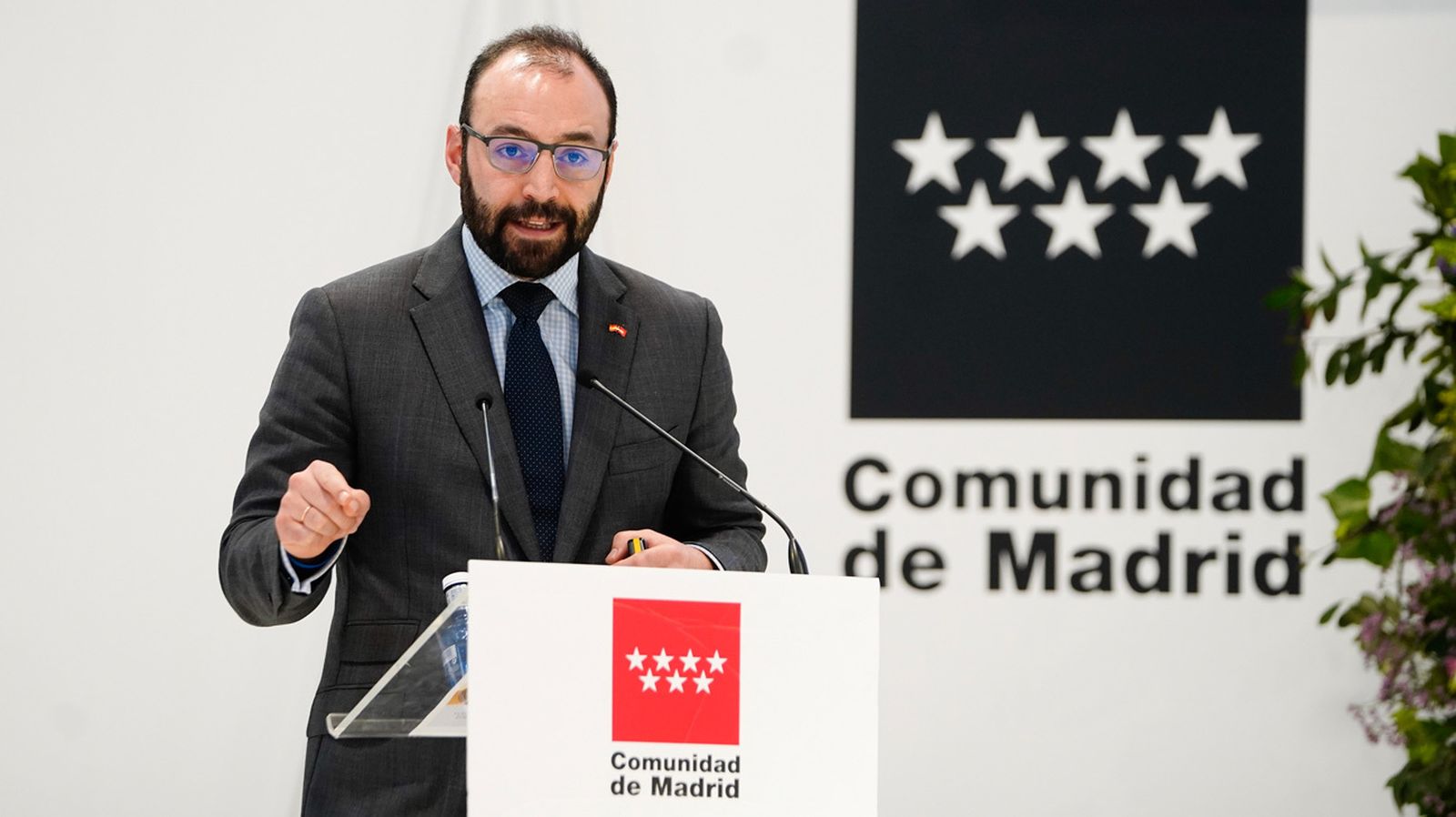 Manuel Giménez, consejero de Economía y Empleo de la Comunidad de Madrid