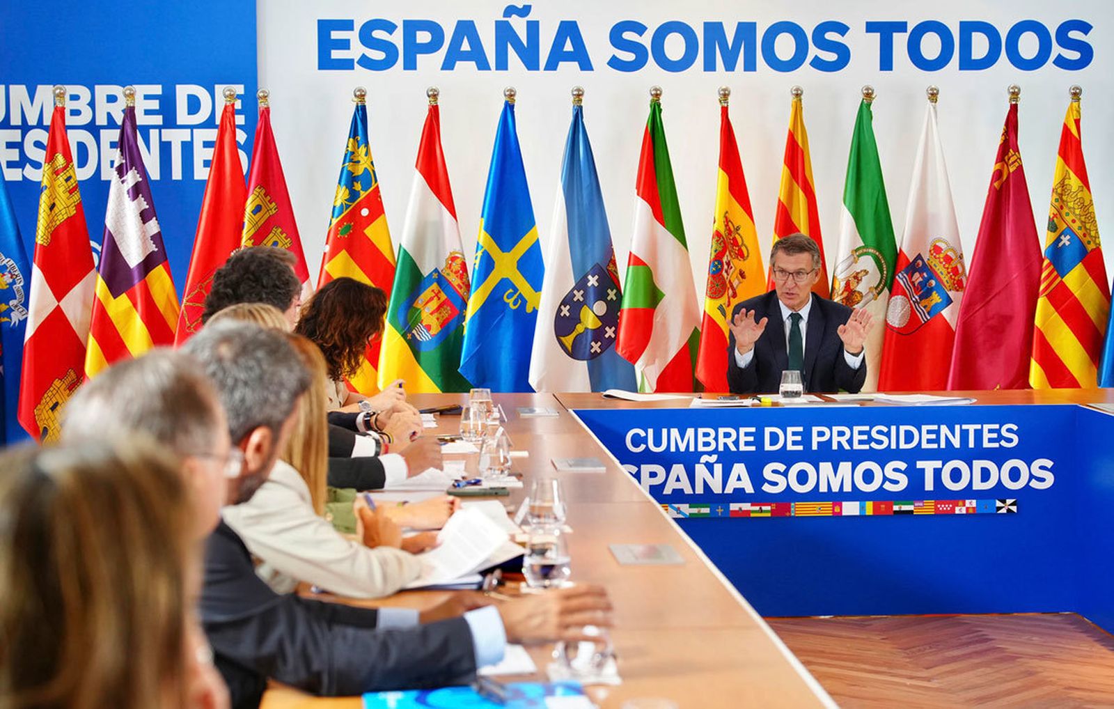 Presidentes autonómicos del PP: Del dinero de todos hablamos entre todos