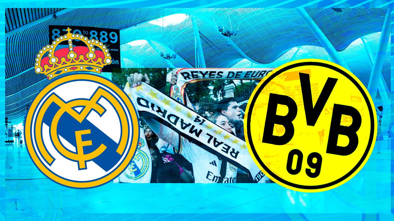 Éxodo madridista a Wembley
