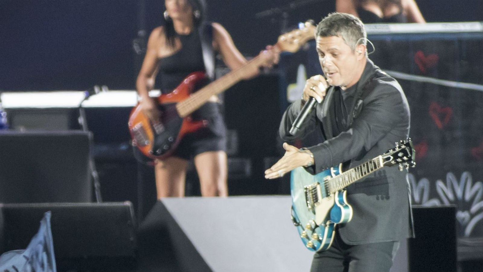 Alejandro Sanz presume de hijo