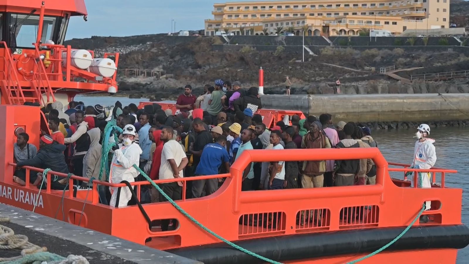 Más de 25.500 migrantes han llegado a Canarias de forma irregular  en 2024
