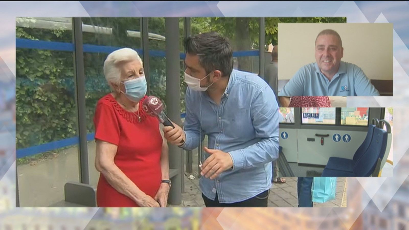 Una anciana de 91 años encuentra y da las gracias al conductor de autobús que la ayudó pagándole el billete