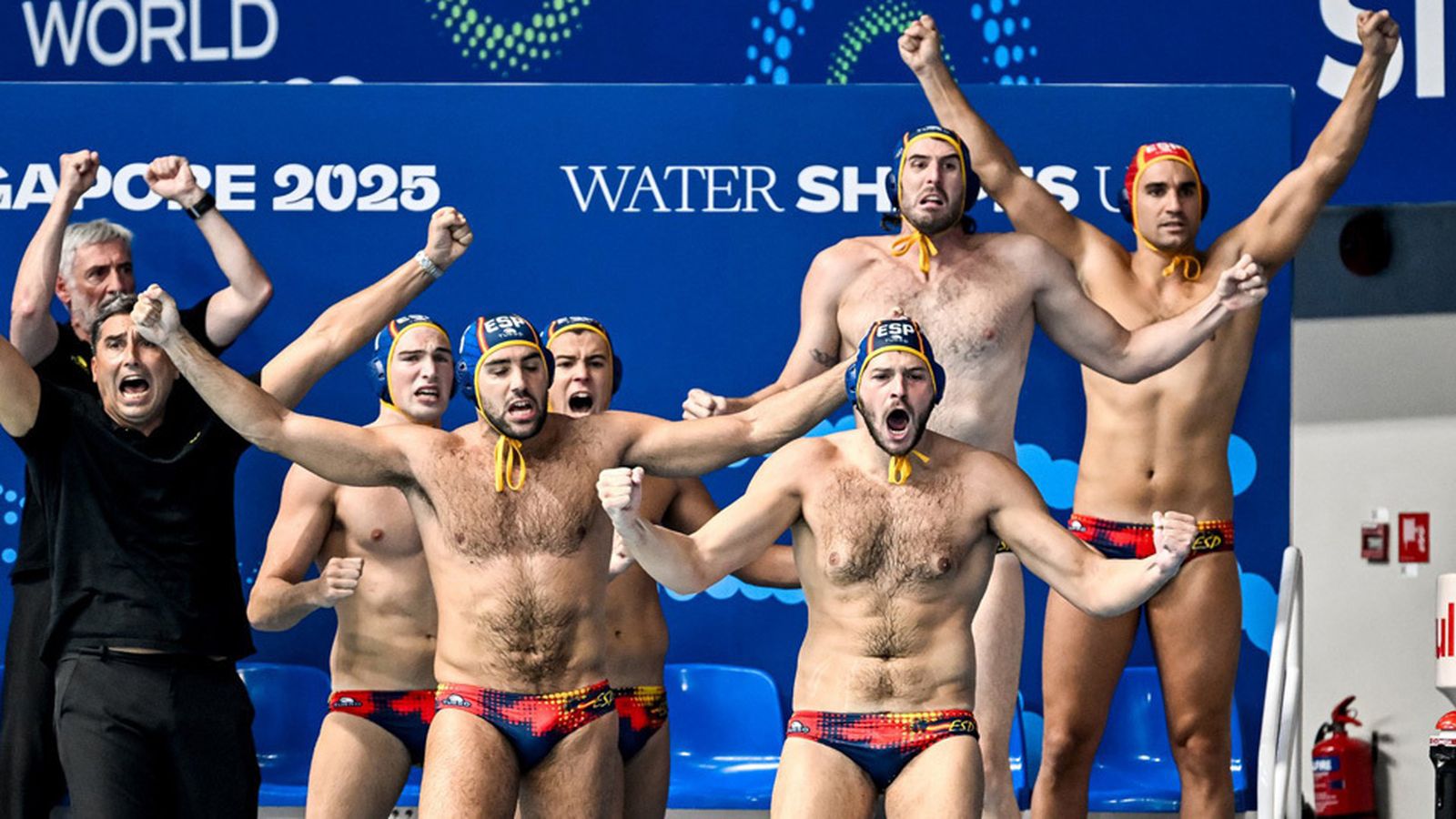 Oro para España en waterpolo
