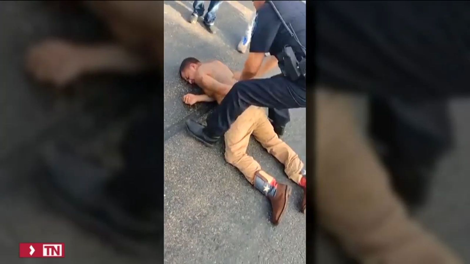 Atropello múltiple en Texas
