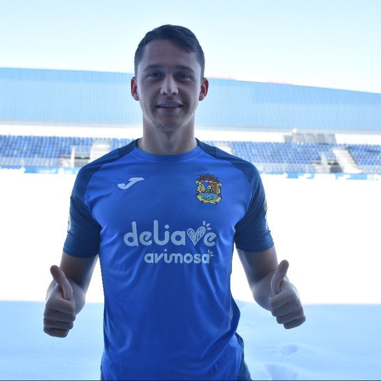 Borja Garcés, jugador del Fuenlabrada