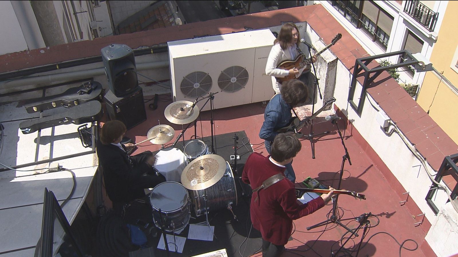 Los Beatles vuelven a la azotea en Madrid