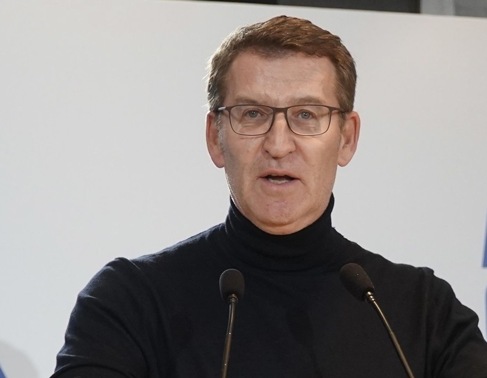 El presidente del PP, Alberto Núñez Feijóo