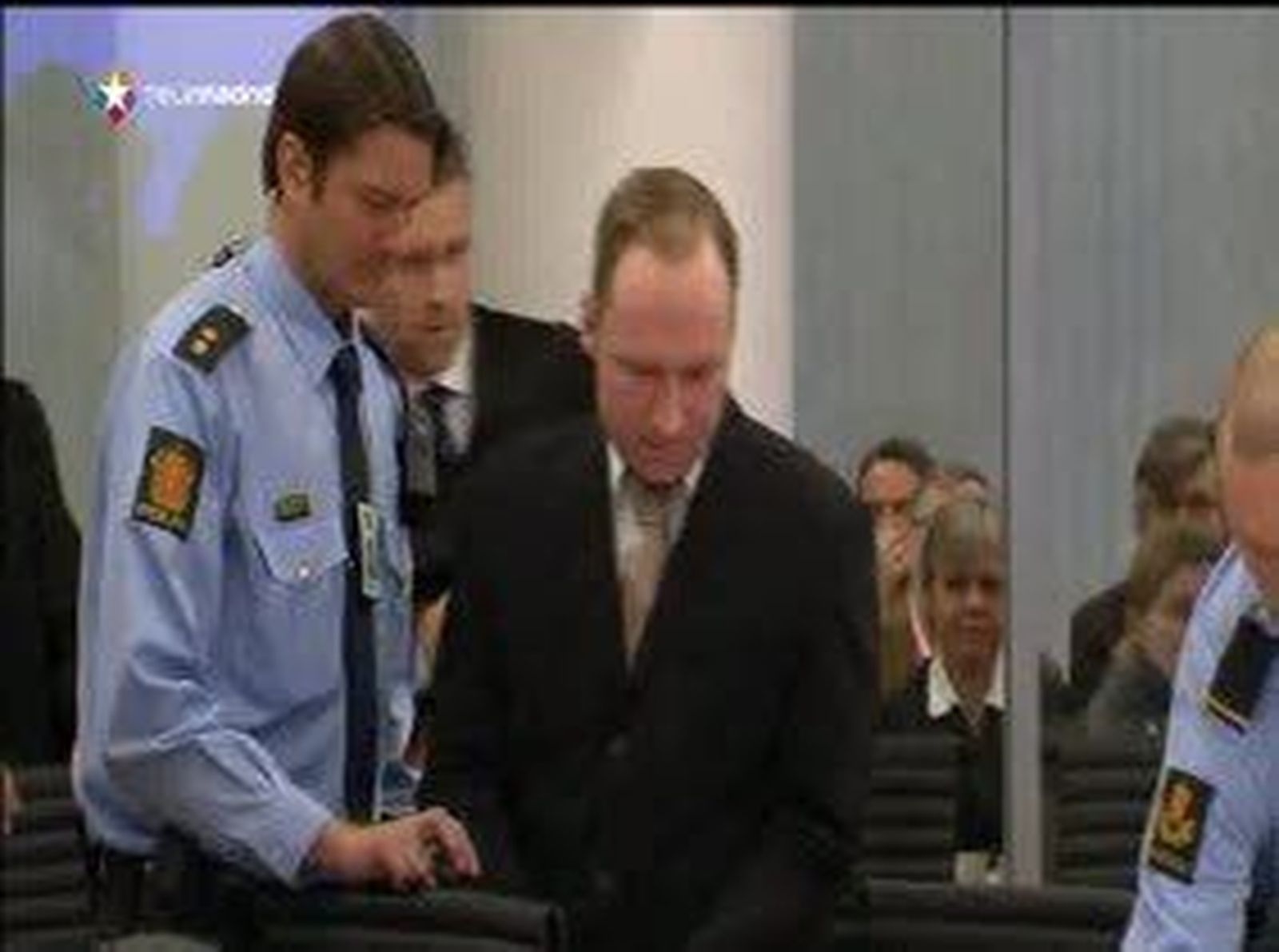 Breivik dice que los atentados fueron los más espectaculares de este siglo