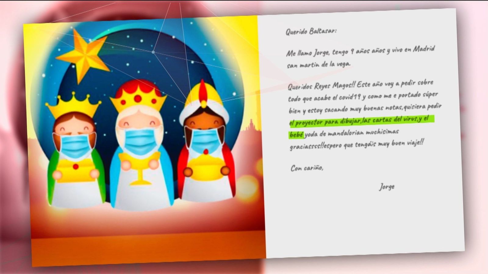 Más de 900 cartas recibidas en Telemadrid para los Reyes Magos