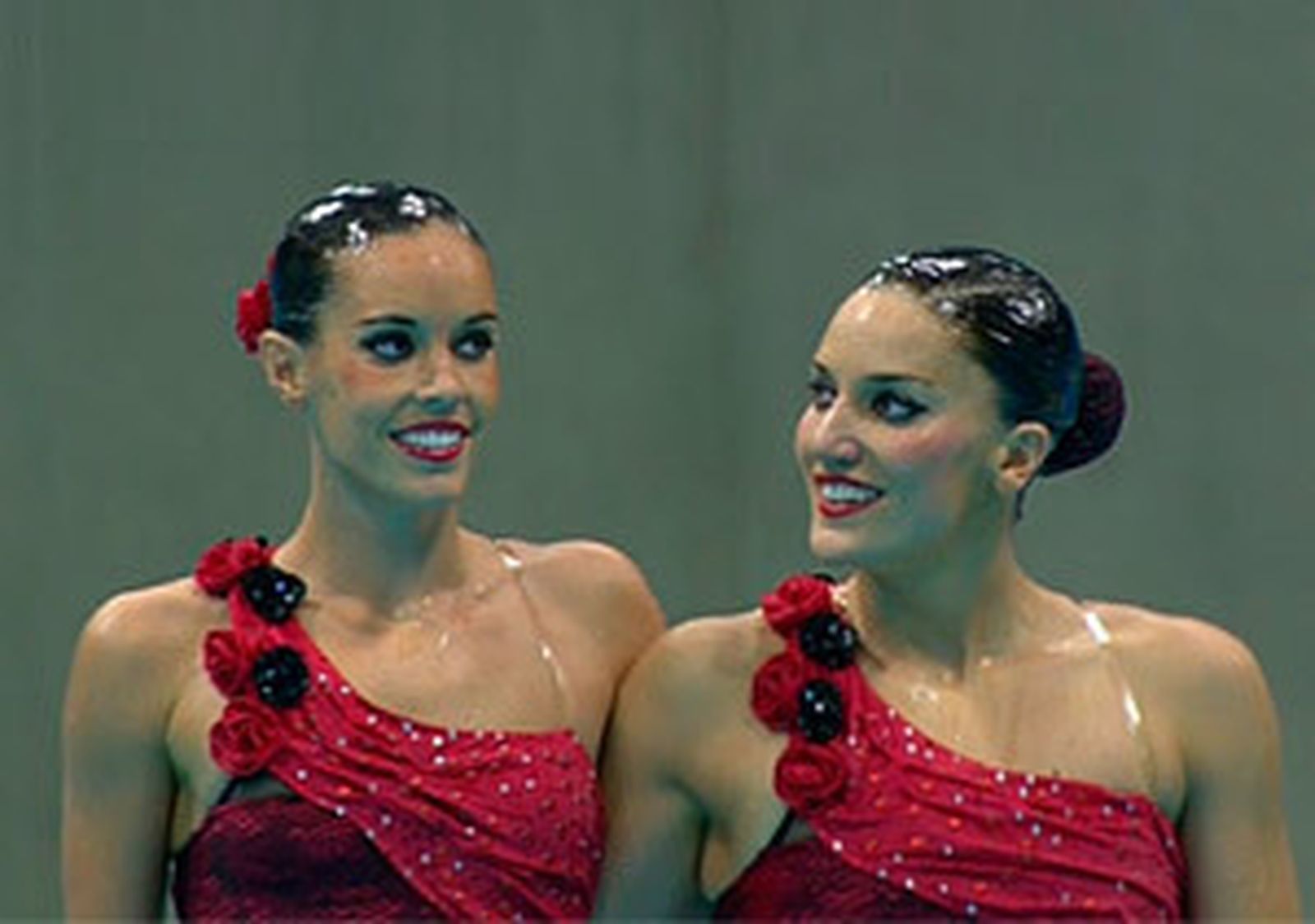 Decepción en natación sincronizada