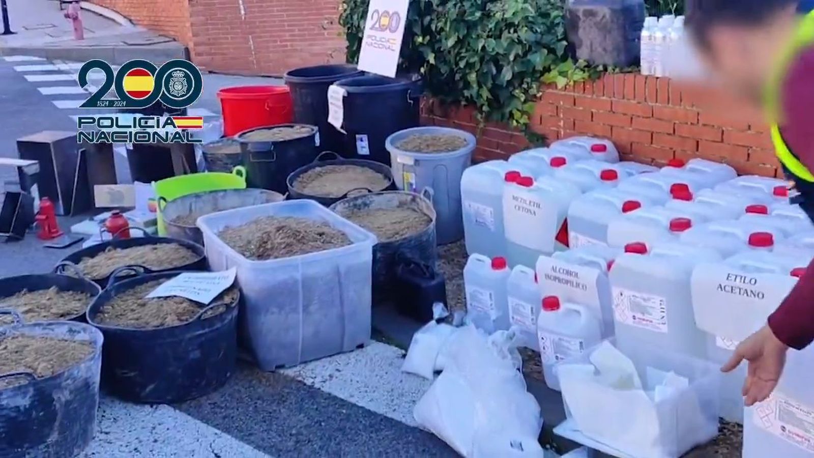 Policía Nacional desmantela laboratorio de cocaína en Albacete