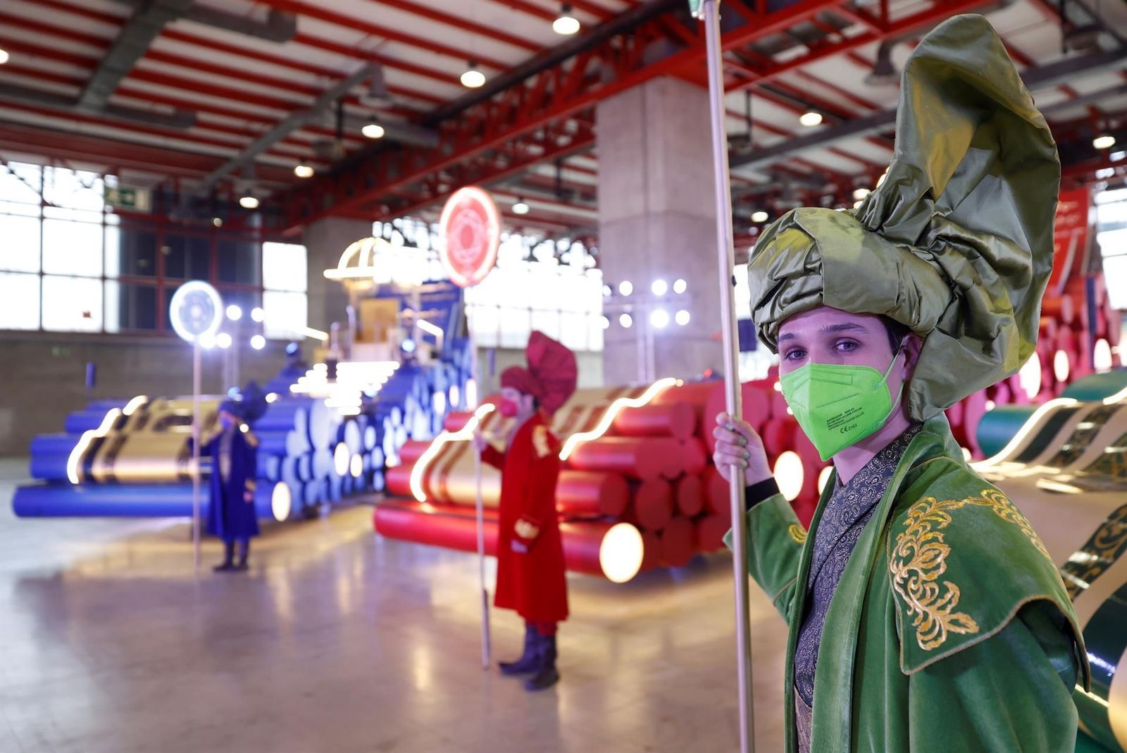 Así son las carrozas de los Reyes Magos que veremos en la cabalgata
