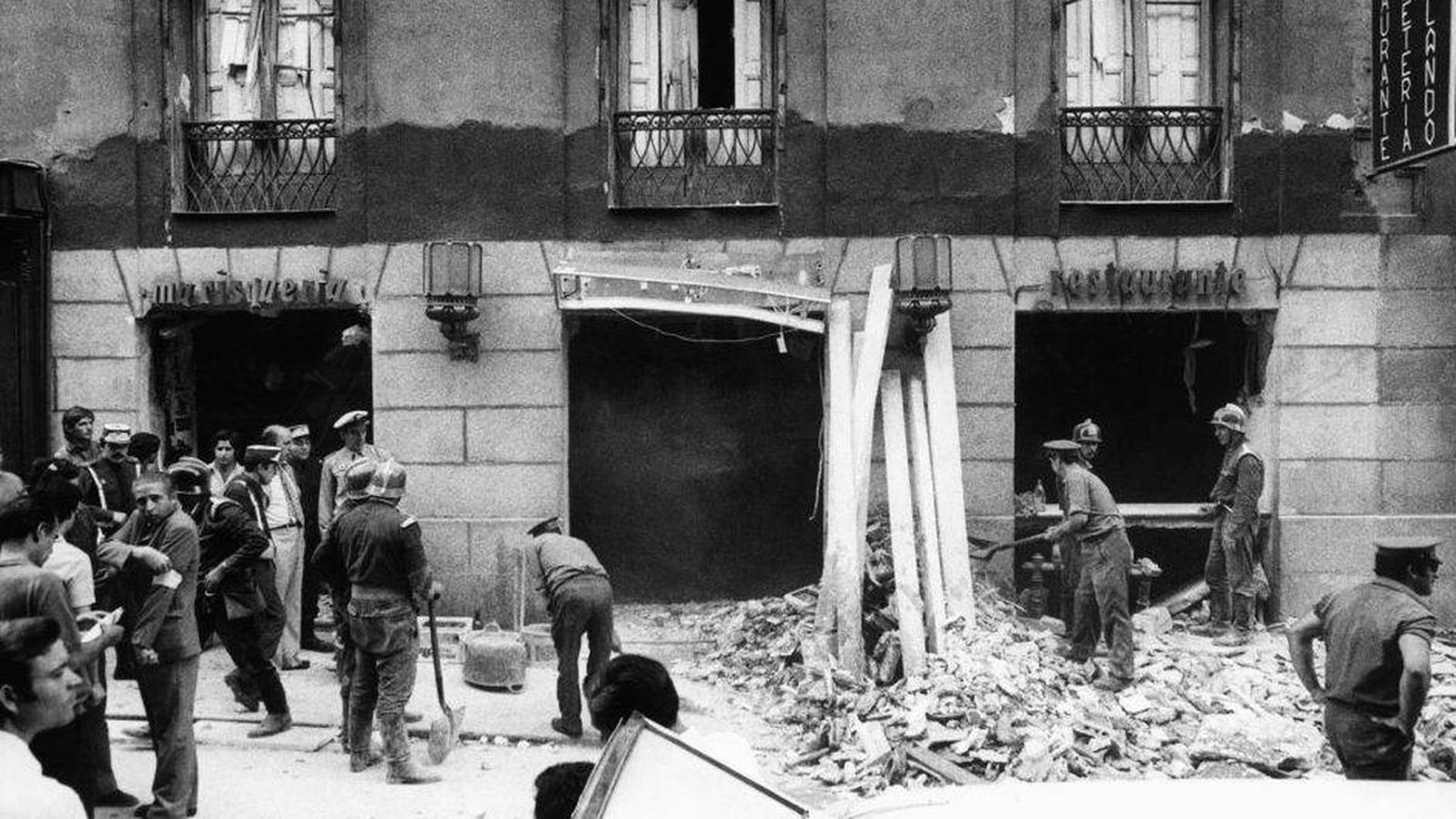 Atentado de ETAen la cafetería Rolando de Madrid