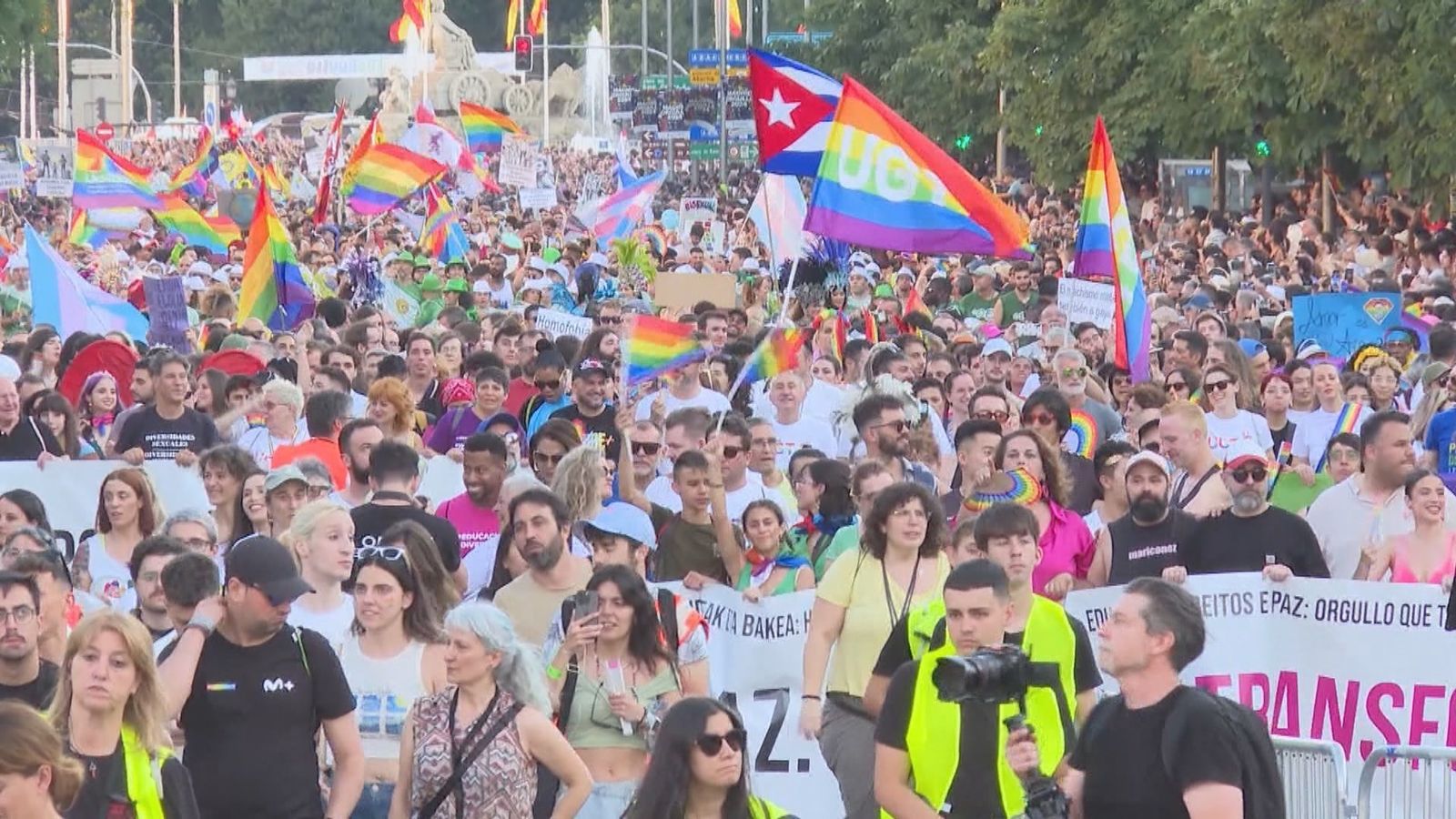 Manifestación del Orgullo 2025.