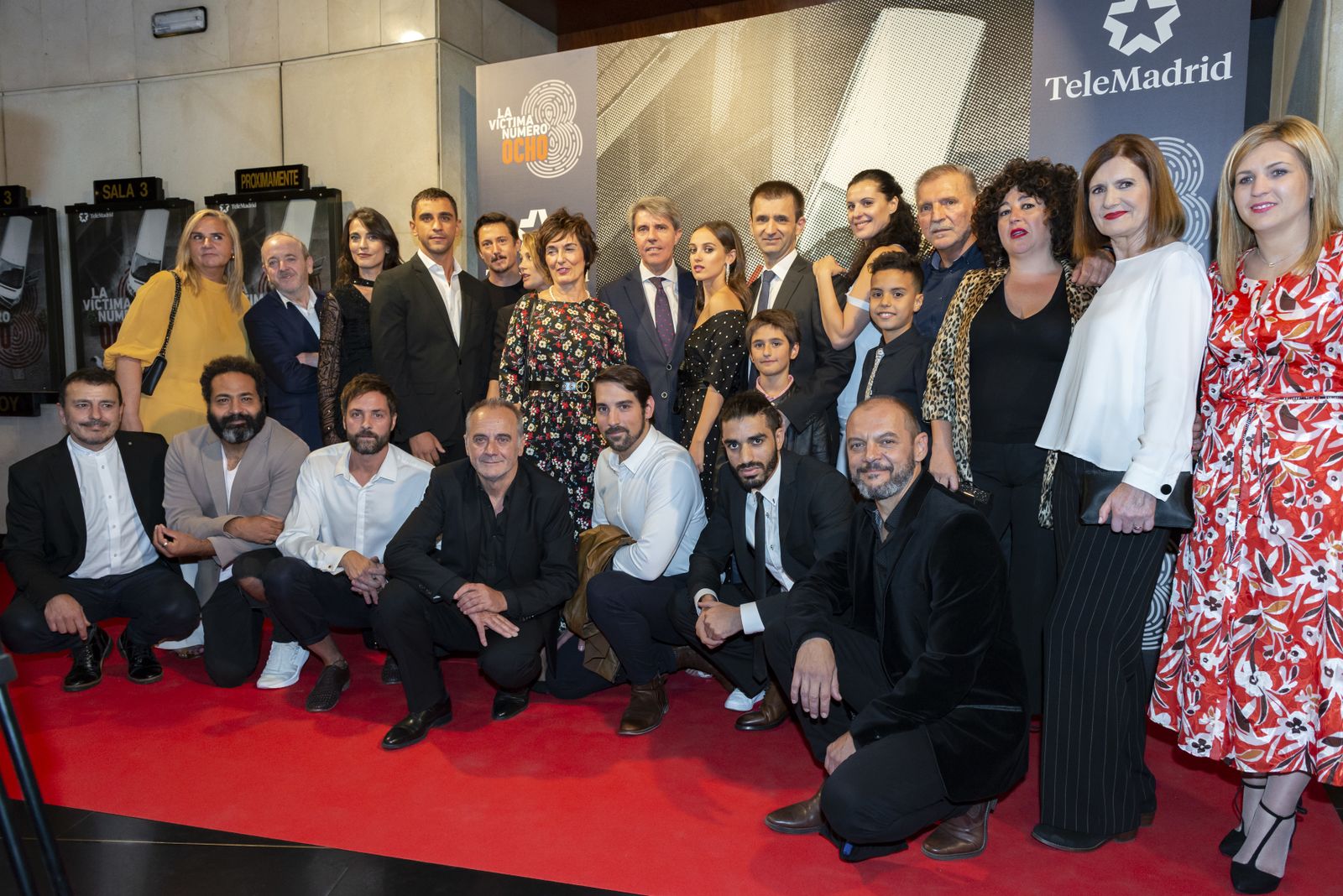 Premier de 'La víctima número ocho' en el Palacio de la Prensa
