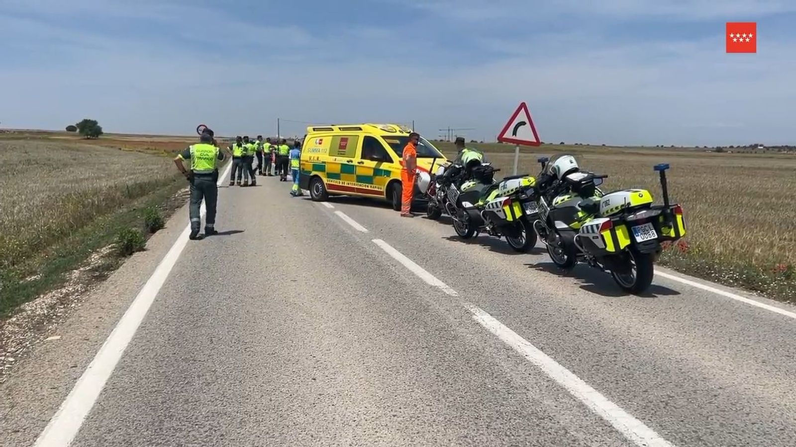 Accidente mortal en la M-221, Campo Real