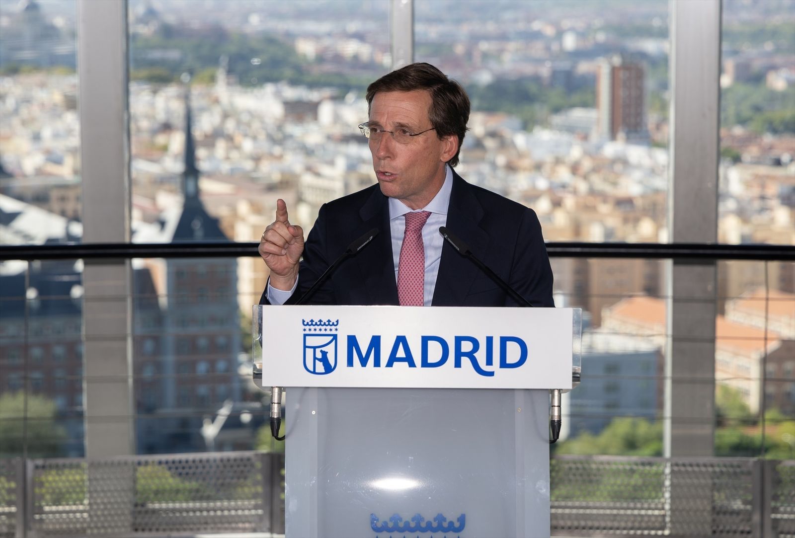El alcalde de Madrid, José Luis Martínez-Almeida