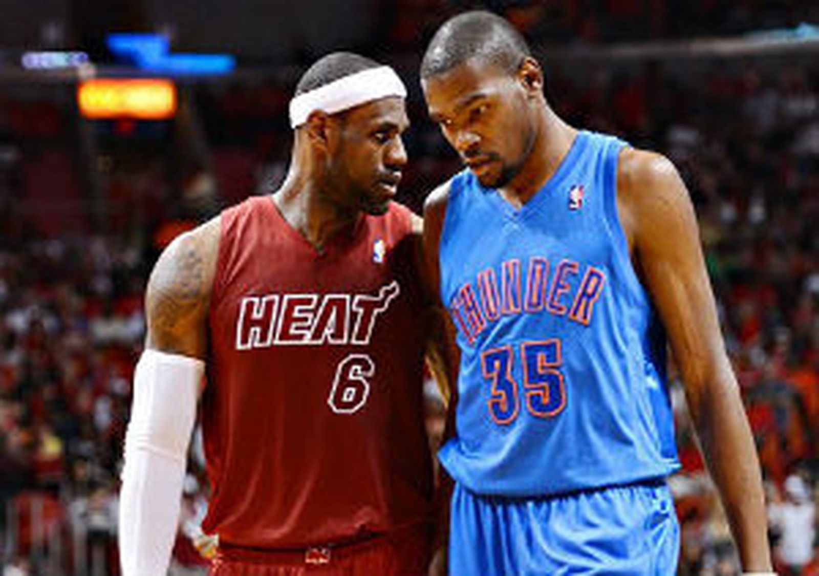 Lebron James y Kevin Durant