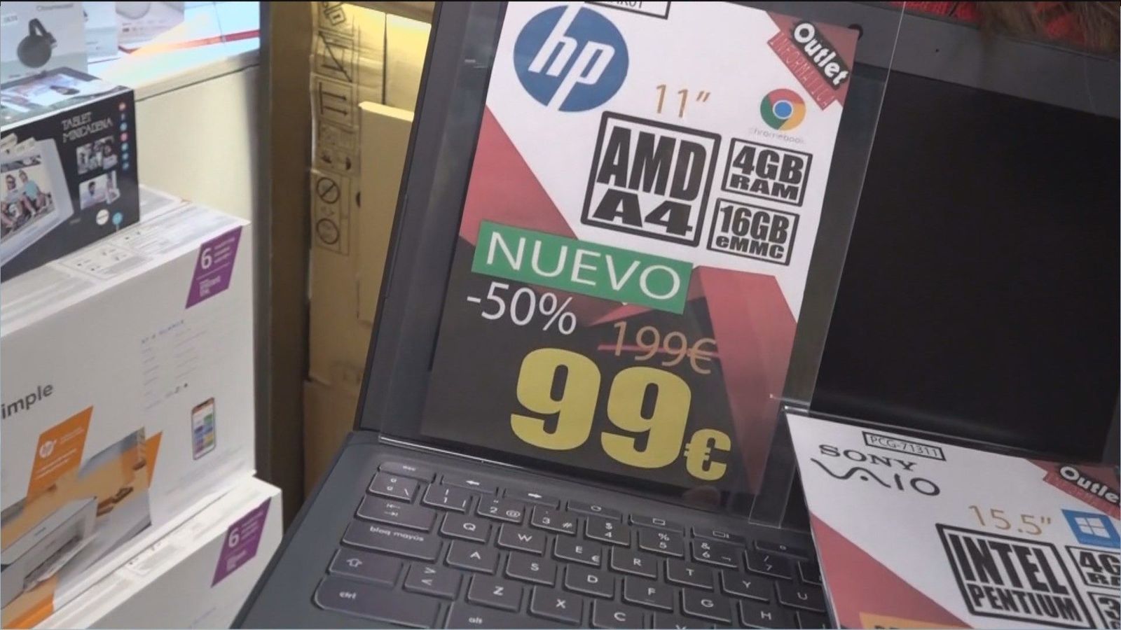 Ordenadores portátiles y de sobremesa desde tan solo 99 euros en Torrejón de Ardoz