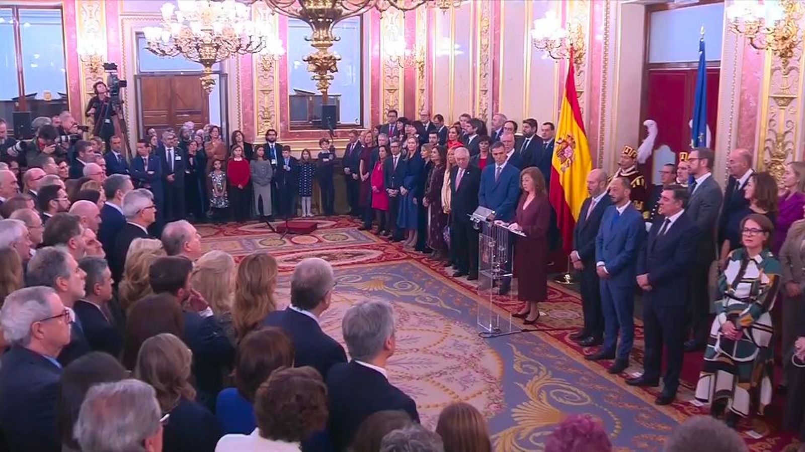 El Parlamento celebra 47 años de Constitución sin Vox ni los socios nacionalistas e independentistas de Sánchez