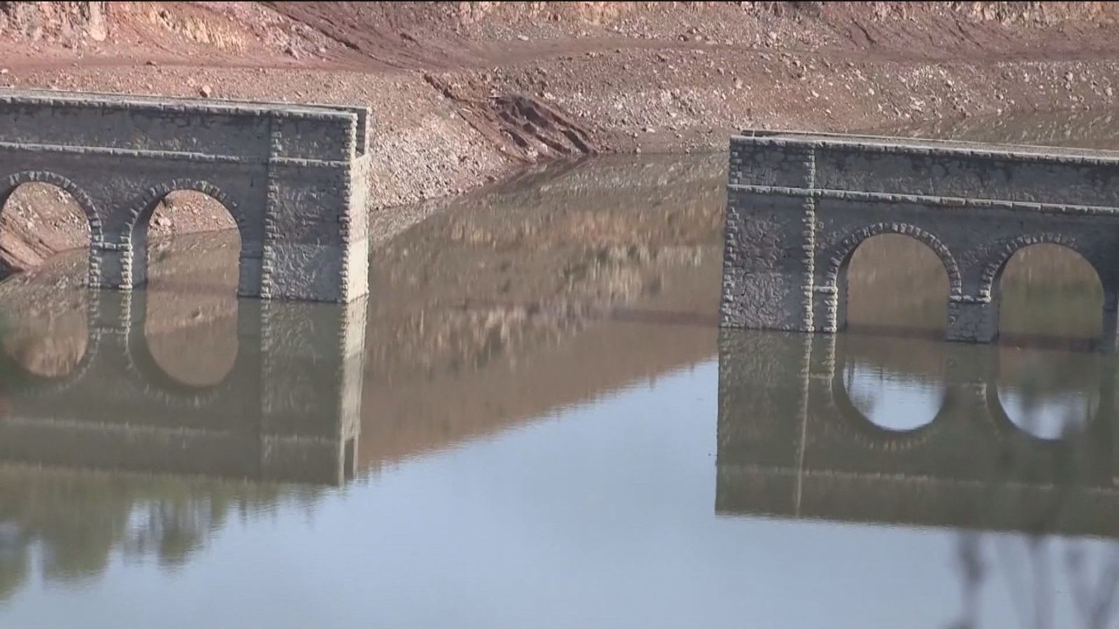 Las borrascas llenan los embalses españoles pero la reserva de agua sigue siendo baja