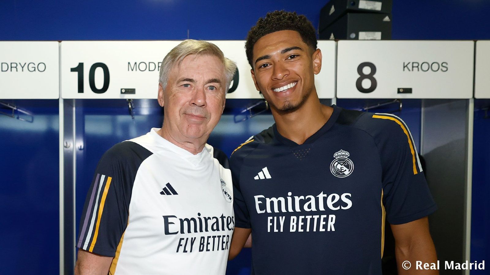 Ancelotti y Bellingham