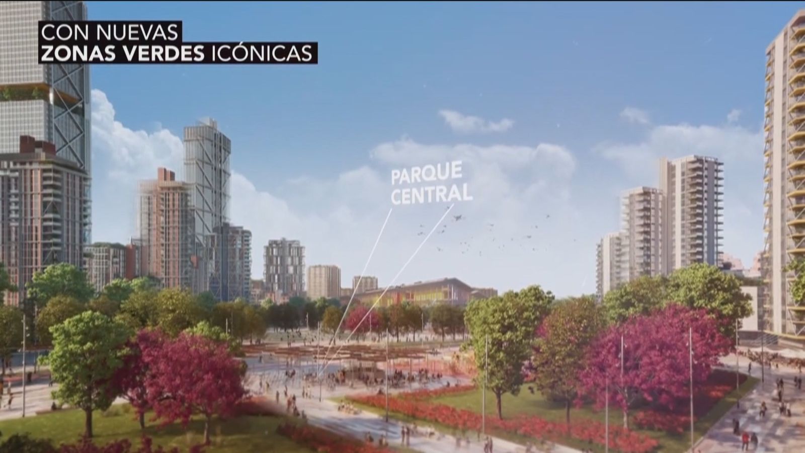 Proyecto del parque de Nuevo Norte