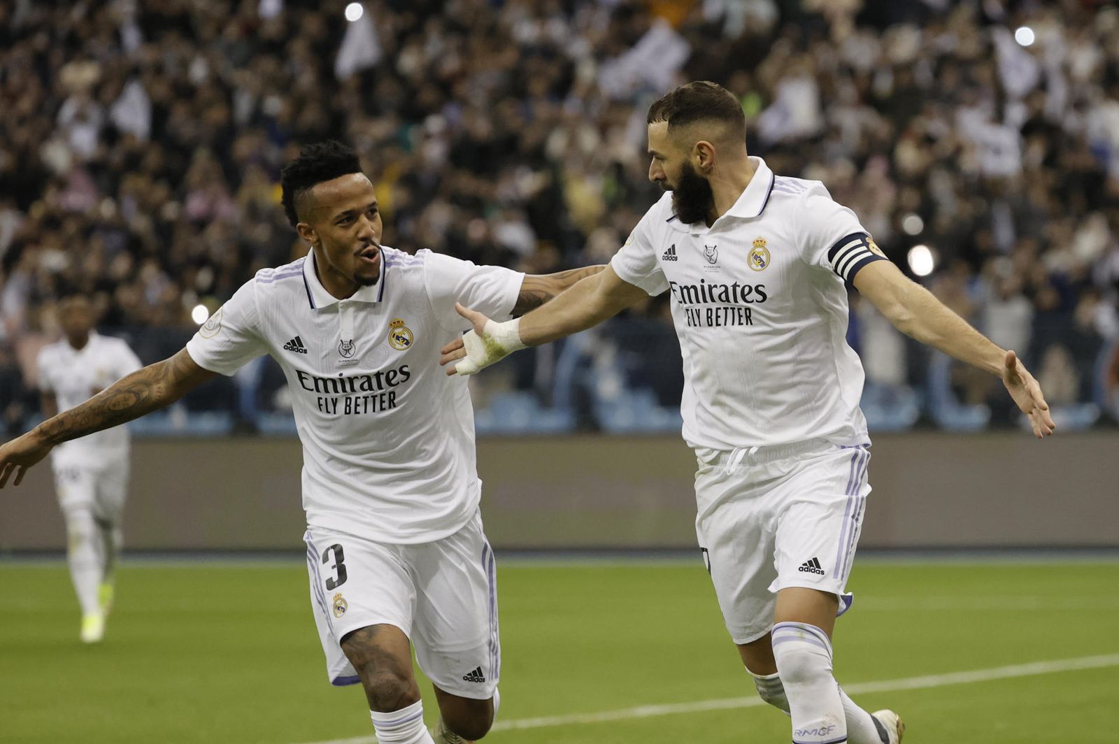 Militao y Benzema