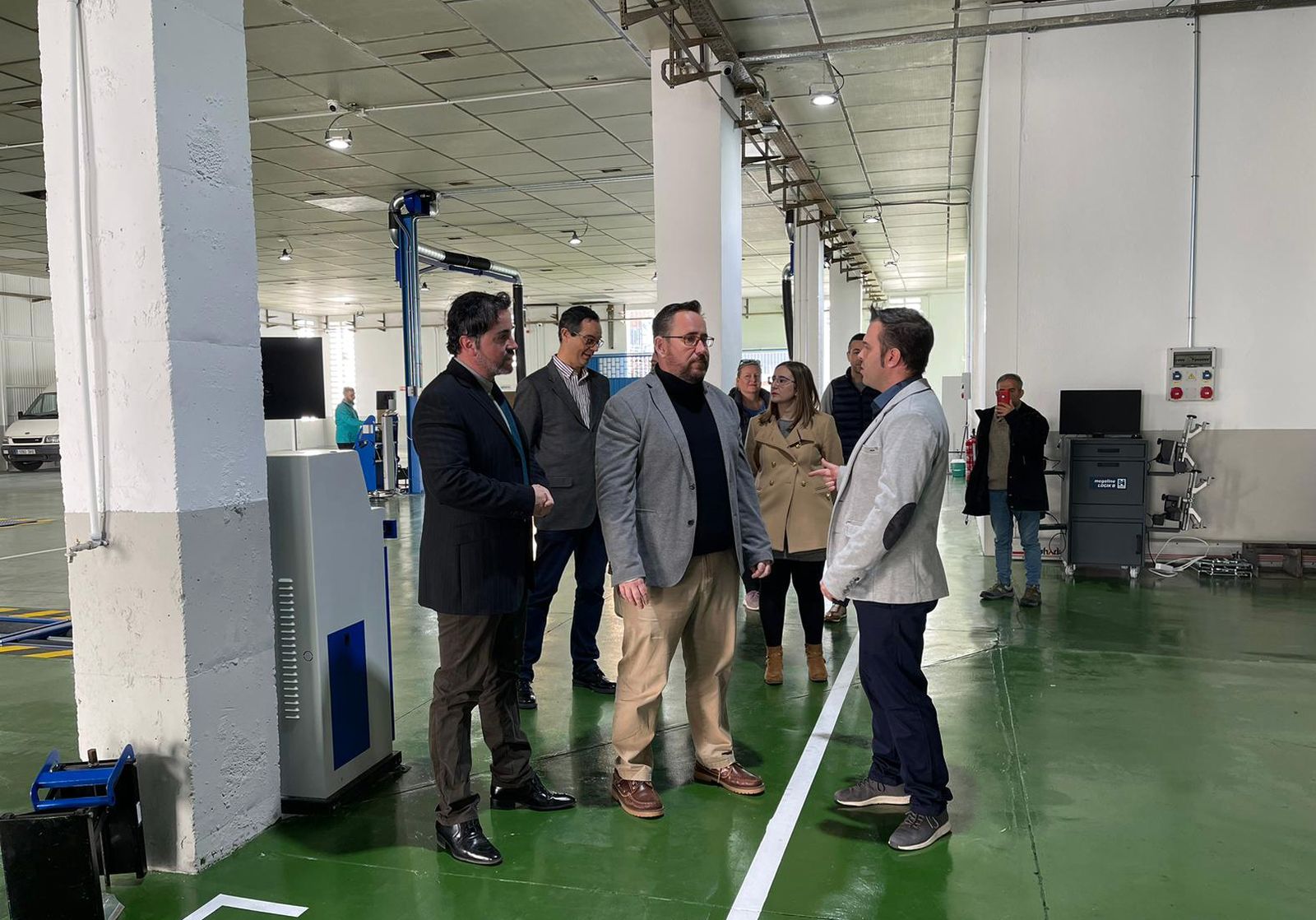 Inauguración de la ITV de Paracuellos de Jarama