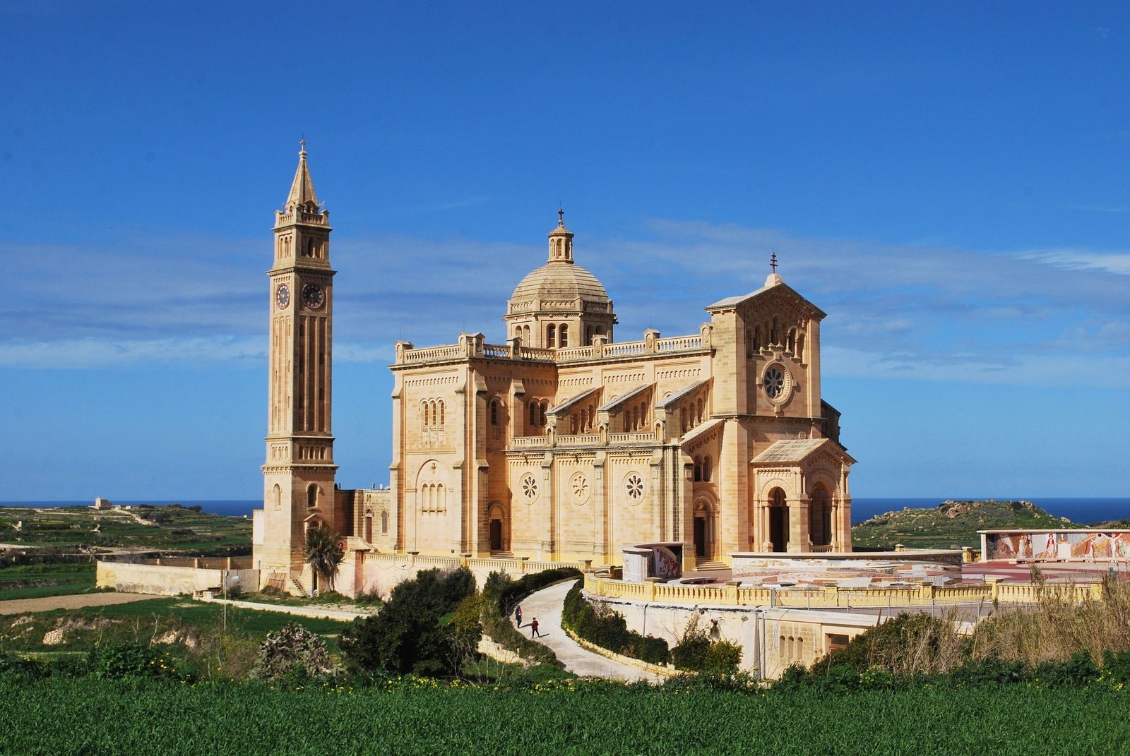 la Basílica de Ta'Pinu, Gozo