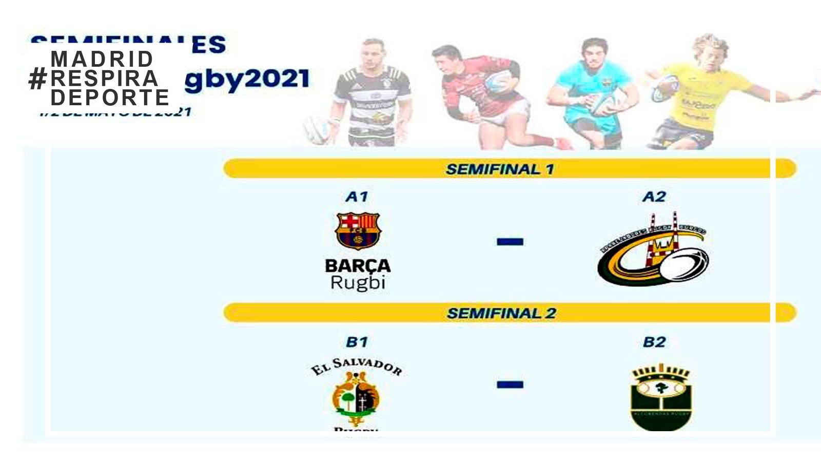 Emparejamientos de semifinales de la Copa del Rey