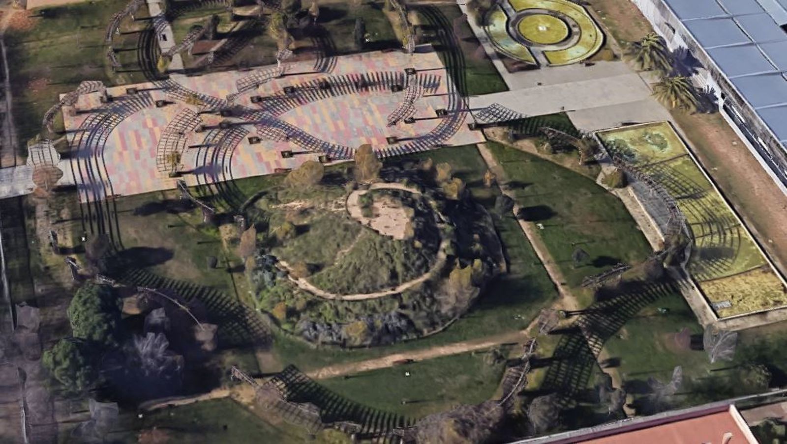 El Parque de los Cuatro Elementos en San Blas (Madrid)